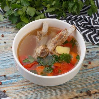 Суп из бараньих ребрышек (300 гр.)