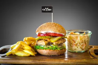 Burger kurczę
