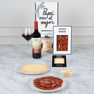 Caja Picoteo Gourmet Para El Mejor Padre