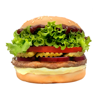 Брусничный бургер  говядина