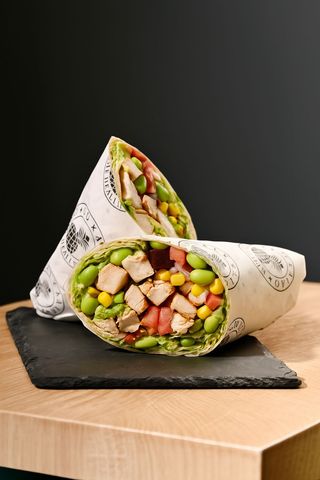 Wrap pollo/Edamame