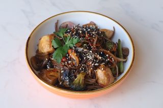 Вок с Креветками