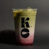 Iced Strawberry Matcha Latte