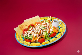 Pollo fritto e pomodoro