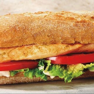 Baguete frango c/ bacon