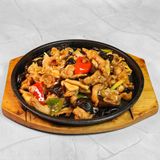 D21 ღორის ხორცი სოკოს ასორტით თიებანი