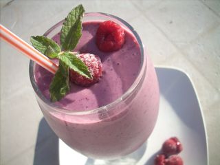 Batido Mora Con Leche (500 Ml.)