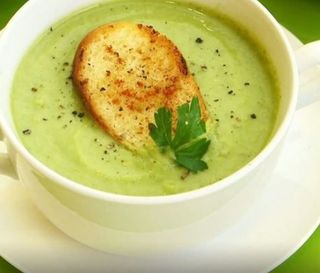 Cream of broccoli soup/ბროკოლის კრემ-სუპი
