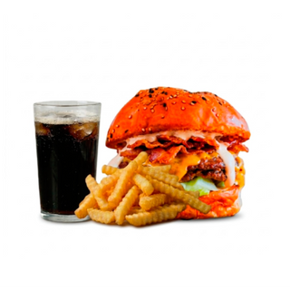 Menú Hamburguesa Con Bacon