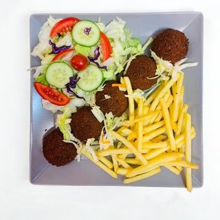 Wegetariański na talerzu