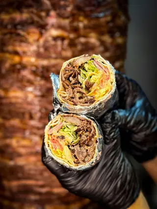 kebab z wołowo-baranim  (XL)