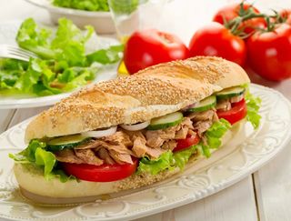 sandwich thon + boisson