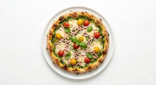 Pizza Pesto Alla Genovese (33 Cm.)