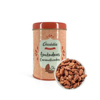 Lata Amêndoas Caramelizadas 160 grs