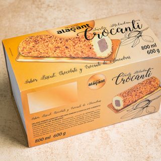 Barra Crocanti (800 Ml) (Vainilla-Chocolate-Almendra)