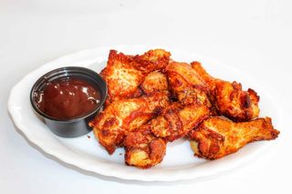 Alitas De Pollo Con Salsa Barbacoa 