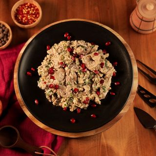 ხის სოკოს კუჭმაჭი ნიგვზით