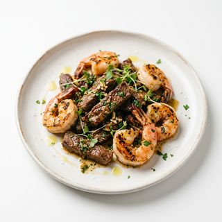 Ternera Con Gambas