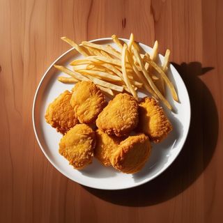 Delicias De Pollo (6 uds.) Con Patatas