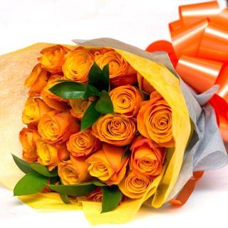 20 roses oranges