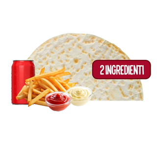 Menù Piadina ( 2 gusti )