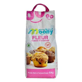 Farine fleur pâtissière 5Kg  - MOONY