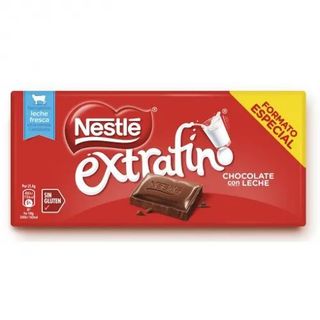 Chocolate con Leche Extrafino s/Gluten Ahorro Nestlé 125 Gr.