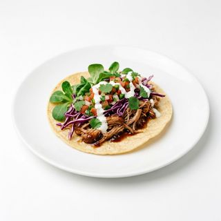 Tacos De Pulled Pork (3unid.)