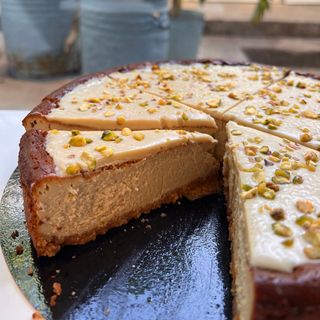 Cheesecake de Pistacho