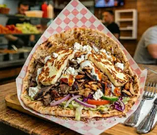 Döner Halloumi