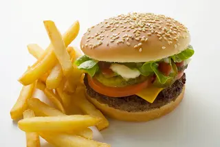 Cheeseburger Plat