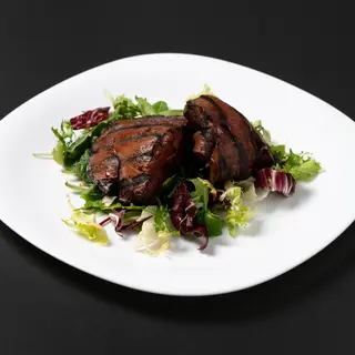 Ficat de porc la gratar