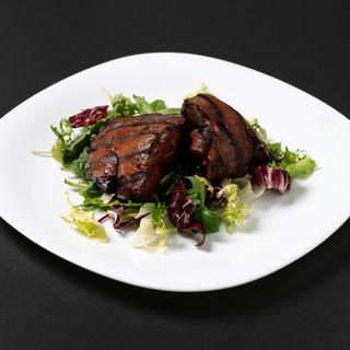 Ficat de porc la gratar