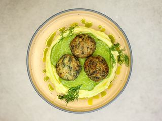 Курячі котлети зі шпинатом (350г)