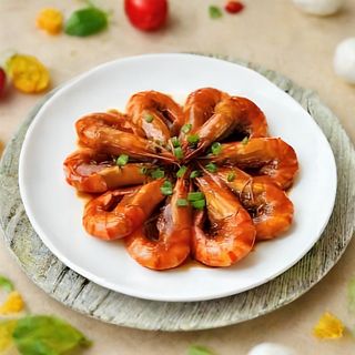 Kiselo slatki škampi 10kom—119