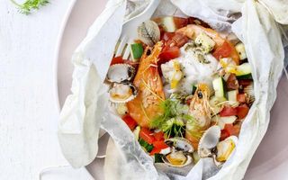 Papillote fruits de mer