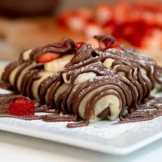 Crêpes Nutella & Pistache