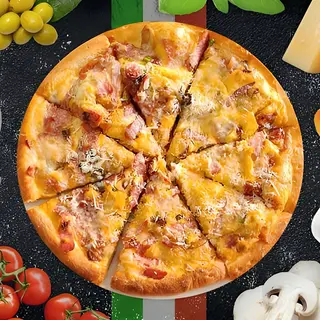 Pizza Frittata Contadina (pizza - omleta taraneasca)