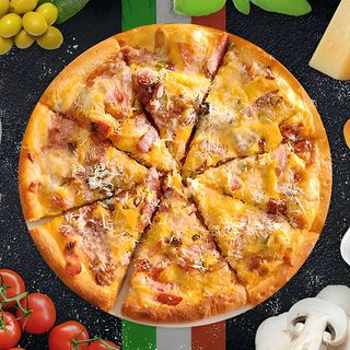 Pizza Frittata Contadina (pizza - omleta taraneasca)