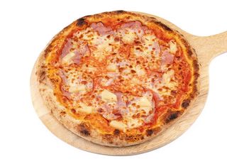 Пица С шунка и ананас (450г)