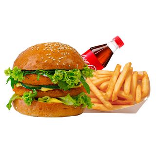 Комбо Сирний Дабл Чікен Цезар