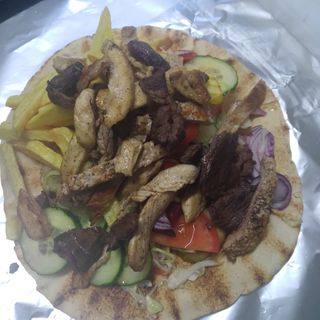 Shaorma de casa mixta nepicanta 