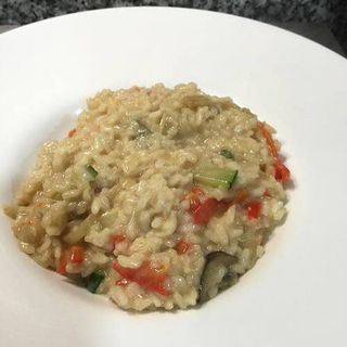 Risotto Con Verduras Del Mediterráneo
