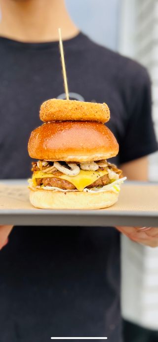 The burger by Kantina