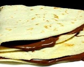 Piadina con Nutella e ananas
