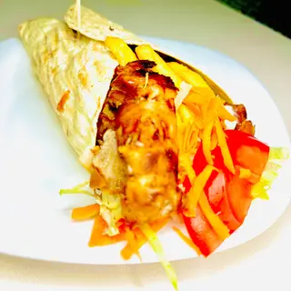 PIADINA Carne verdure e Salse