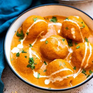 Malai Kofta Or Kajju Masala