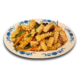 106.Калмари със зеленчуци (500г)