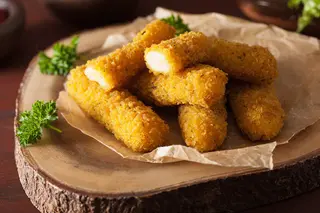 Bastoncini di mozzarella - 5 pezzi