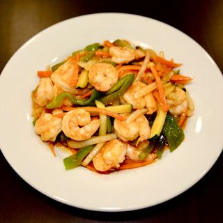 M1 - Gambas con verduras